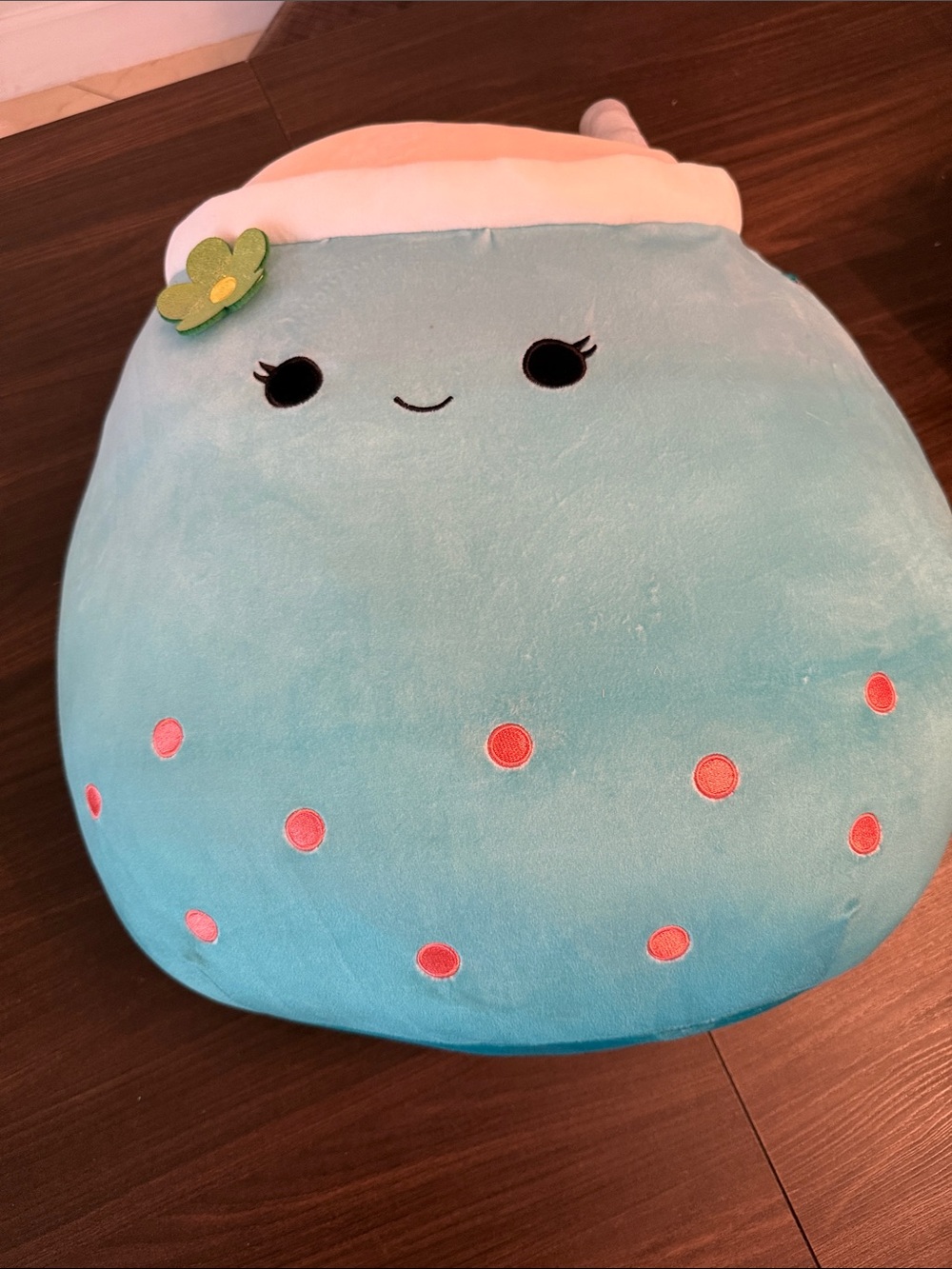 Squishmallow Jakarria 16” Boba Blue Tea NWT